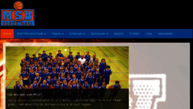 What Msvnoordwijk.nl website looked like in 2016 (8 years ago)