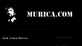 What Murica.com website looked like in 2016 (8 years ago)