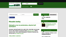 What Moudreknihy.cz website looked like in 2016 (8 years ago)
