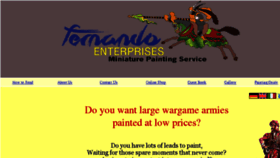 What Miniaturelovers.com website looked like in 2016 (8 years ago)