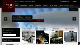 What Maquinaria-de-hosteleria.es website looked like in 2016 (8 years ago)