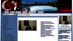 What Manavgat.gov.tr website looked like in 2016 (9 years ago)