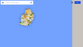 What Maps.google.mu website looked like in 2016 (8 years ago)