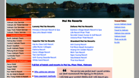 What Muineresorts.com website looked like in 2016 (8 years ago)