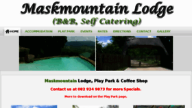 What Maskmountain.com website looked like in 2016 (8 years ago)