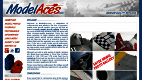 What Modelaces.com website looked like in 2016 (8 years ago)