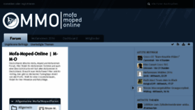 What M-m-o.de website looked like in 2016 (8 years ago)