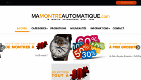 What Mamontreautomatique.com website looked like in 2016 (8 years ago)