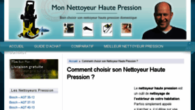 What Mon-nettoyeur-haute-pression.fr website looked like in 2016 (8 years ago)