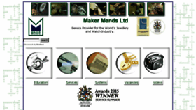 What Makermends.com website looked like in 2016 (7 years ago)