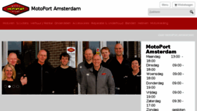 What Motoportamsterdam.nl website looked like in 2016 (8 years ago)