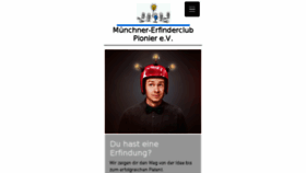 What Muenchner-erfinderclub.de website looked like in 2016 (8 years ago)