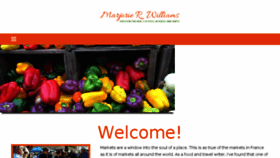 What Marjorierwilliams.com website looked like in 2016 (8 years ago)