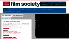 What Mvfilmsociety.com website looked like in 2016 (8 years ago)