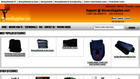 What Moverssupplies.com website looked like in 2016 (8 years ago)