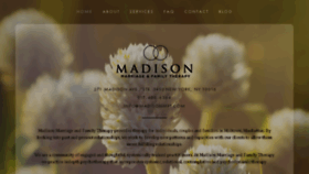 What Madisonmft.com website looked like in 2016 (8 years ago)