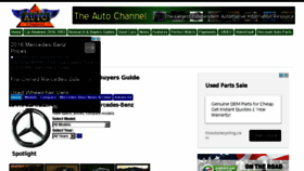 What Mercedesbuyersguide.theautochannel.com website looked like in 2016 (8 years ago)