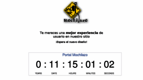 What Mochilazo.com.mx website looked like in 2016 (7 years ago)