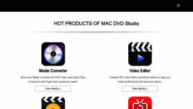 What Mac-dvd.com website looked like in 2016 (8 years ago)