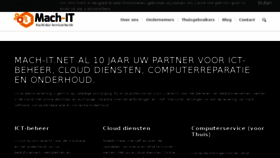 What Mach-it.net website looked like in 2016 (8 years ago)
