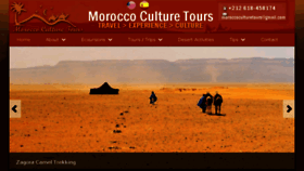 What Morocco-culture-tours.com website looked like in 2016 (7 years ago)