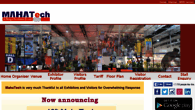 What Maha-tech.com website looked like in 2016 (7 years ago)