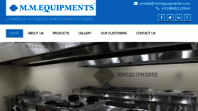 What Mmequipments.com website looked like in 2016 (8 years ago)