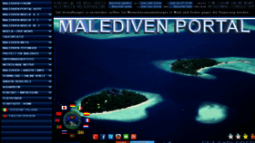 What Malediven.at website looked like in 2016 (8 years ago)