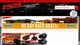 What Mcmracing.com website looked like in 2016 (7 years ago)