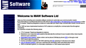 What Mawnet.com website looked like in 2016 (7 years ago)