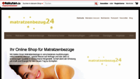 What Matratzenbezug24.de website looked like in 2016 (8 years ago)