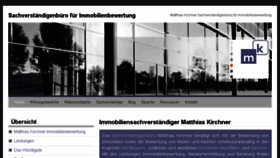 What Matthias-kirchner.de website looked like in 2016 (8 years ago)