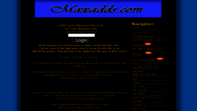 What Maxadds.com website looked like in 2016 (7 years ago)