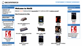 What Meos.co.uk website looked like in 2016 (8 years ago)