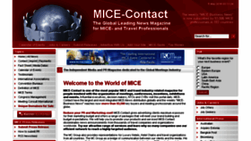 What Mice-contact.com website looked like in 2016 (7 years ago)