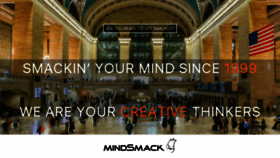 What Mindsmack.com website looked like in 2016 (7 years ago)