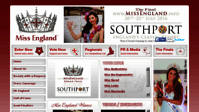 What Missengland.info website looked like in 2016 (8 years ago)