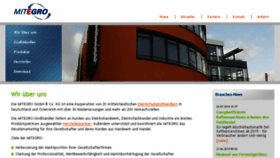 What Mitegro.de website looked like in 2016 (8 years ago)