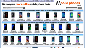 What Mobilephones.name website looked like in 2016 (7 years ago)