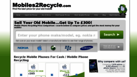 What Mobiles2recycle.com website looked like in 2016 (7 years ago)