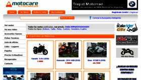 What Motocare.com.ar website looked like in 2016 (8 years ago)