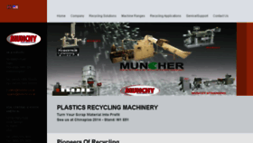 What Munchy.com website looked like in 2016 (8 years ago)