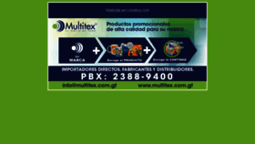 What Multitex.com.gt website looked like in 2016 (8 years ago)