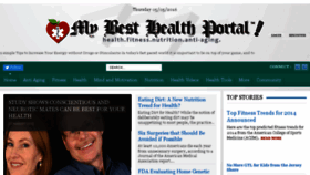 What Mybesthealthportal.net website looked like in 2016 (8 years ago)