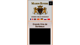 What Maisonriviere.fr website looked like in 2016 (7 years ago)
