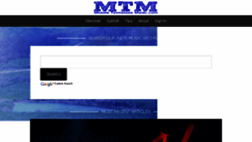 What Midtnmusic.com website looked like in 2016 (8 years ago)