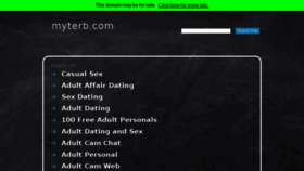 What Myterb.com website looked like in 2016 (7 years ago)