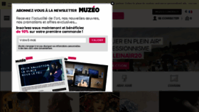 What Muzeo.fr website looked like in 2016 (7 years ago)