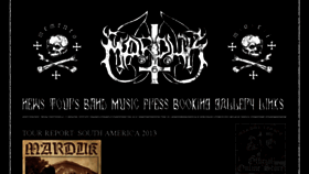 What Marduk.nu website looked like in 2016 (7 years ago)