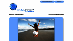 What Mailprep.net website looked like in 2016 (8 years ago)